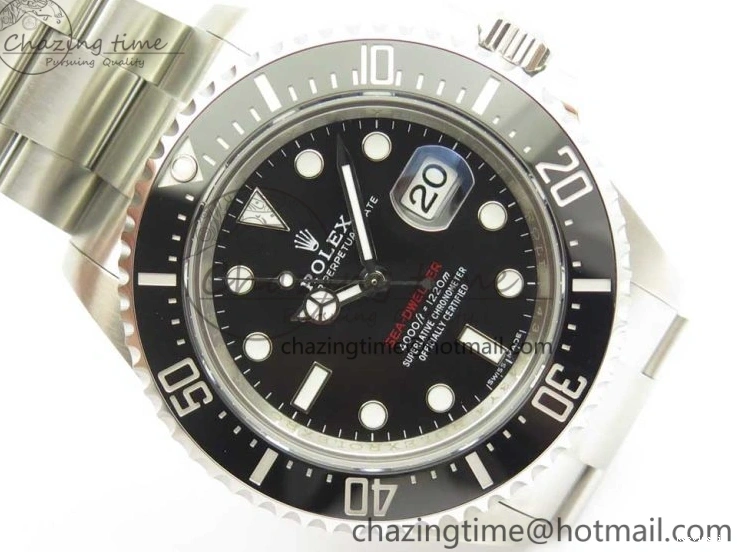 1221 Sea-Dweller 2017 Baselworld 126600 ARF 1:1 Best Edition 904L SS Case and Bracelet A2824 V Sporty 3289